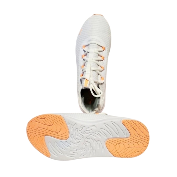 PUMA Softride Finesse Sport Sneakers White Fizzy Melon Size 10 - Picture 8 of 16